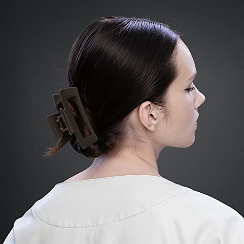 YEEPSYS Saç pençe klipsleri, Kadınlar ve Kızlar için saç aksesuarları İnce Saç, Güçlü Tutun saç tokası (3.5 inç,
