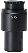 HAYEAR Sanayi Mikroskop Lens C Dağı Mercek Lens Tüp 0.35 X 0.5 X 1X 2X Optik Zoom için 0.7 X-4.5 X Monoküler Lens