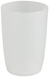 Beyaz WENKO Diş Fırçası Bardağı Arktis, 7,1 x 10,2 cm