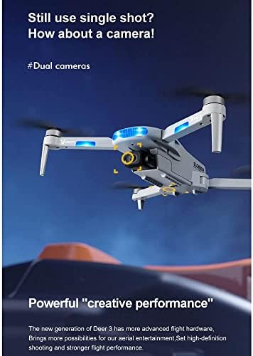 STSEEACE Mini Katlanabilir Drone ile 8 K HD Kamera FPV WiFi rc dört pervaneli helikopter W/fırçasız motor, App Kontrol,