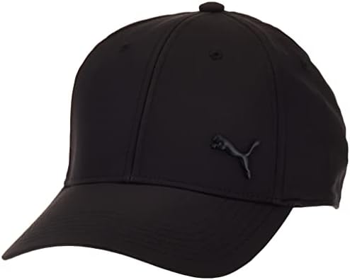 PUMA unisex yetişkin Streç Fit Beyzbol Şapkası, Siyah Combo, Büyük-X-Büyük ABD