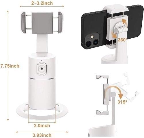 OnePlus Nord CE 5G için Stand ve Montaj (BoxWave ile Stand ve Montaj) - PivotTrack360 Selfie Standı, OnePlus Nord