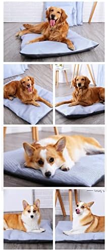 TJLSS Yaz Soğutma Pet Köpek Pedi Buz Pedi Köpek Uyku pedi Pet Serin Soğuk İpek köpek yatağı Uyku Pedi (Renk: A, Boyut: