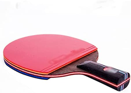 PDGJG Karbon yarasa Masa Tenisi Raketi Kauçuk Ping Pong Raket Kısa Saplı tenis masası Rackt Uzun Saplı