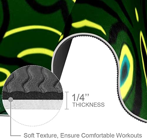 Ejderha Kılıç Clockwork Teneke Kurbağa Premium Kalın Yoga Mat Çevre Dostu Kauçuk Sağlık ve Fitness Kaymaz Mat Her