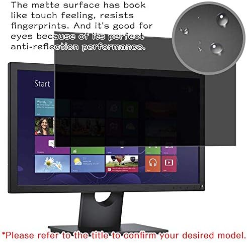 Synvy ekran koruyucu koruyucu ile Uyumlu Medion Erazer X52773 MD21473 MD 21473 27 Ekran Monitör Anti Casus Filmi