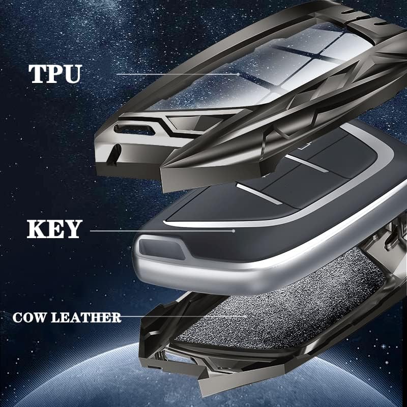 Çinko Alaşım anahtarlık Kapak, Anahtarlık, Anahtar Kutu için Uyumlu 2020 2021 2022 2023 Corvette C8