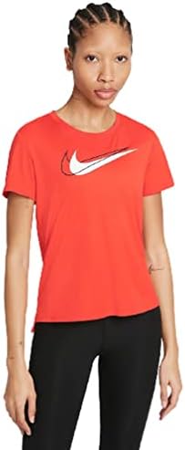 Nike Koşu Kadın Dri-Fit Swoosh Run Kısa Kollu Tişört