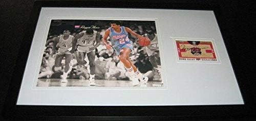 Reggie Theus İmzalı Çerçeveli 11x17 Fotoğraf Ekranı UDA Kings - İmzalı NBA Fotoğrafları