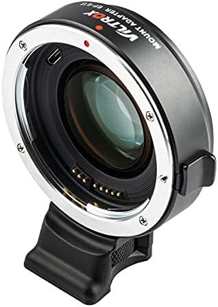 VİLTROX EF-E II 0.71 x Hız Yükseltici otomatik odak lensi Montaj Adaptörü ile Uyumlu Canon EF Lens için Sony E-Montaj
