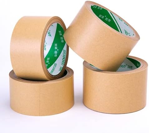 Haiqings Kraft Kağıt Bant Susuz Kağıt Yapışkanlı Kağıt Kahverengi yüksek Viskoziteli Sızdırmazlık Bandı Usta ve Moda
